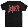 SLAYER T-SHIRT  L BLACK UNISEX  CLASSIC LOGO