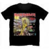 IRON MAIDEN T-SHIRT  L BLACK UNISEX  KILLERS COVER