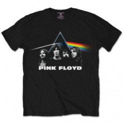 PINK FLOYD - DSOTM BAND & PRISM (T-SHIRT UNISEX TG. S)