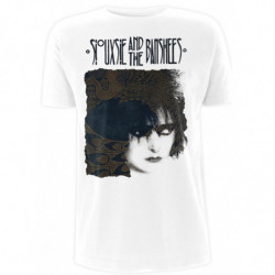 SIOUXIE & THE BANSHEES WHITE FACE T-SHIRT UNISEX: LARGE