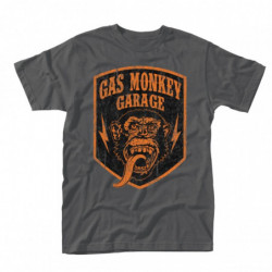 GAS MONKEY GARAGE - SHIELD (T-SHIRT UNISEX TG. S)