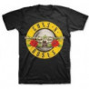 GUNS N ROSES T-SHIRT  S BLACK UNISEX  CLASSIC LOGO