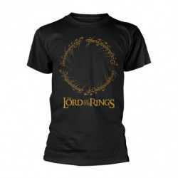 LORD OF THE RINGS RING INSCRIPTION GOLD TS
