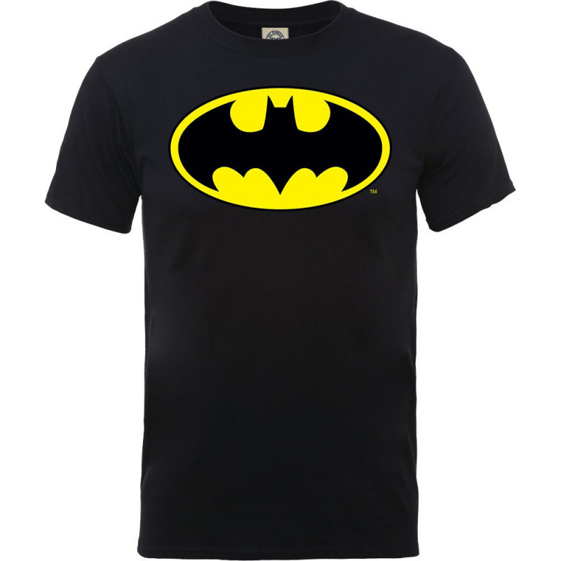 DC COMICS BOY'S TEE: BATMAN LOGO (7 - 8 YEARS)