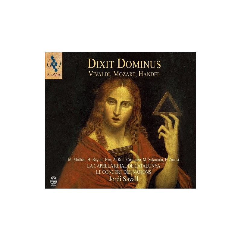 DIXIT DOMINUS RV 595 + DIXIT ET MAGNIFICAT K 193 + DIXIT DOMINUS HWV 232  SAVALL JORDI DIR