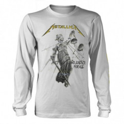 METALLICA AND JUSTICE FOR ALL (WHITE) LS