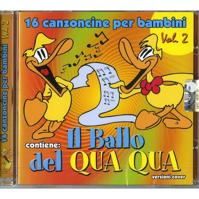 16 CANZONCINE PER BAMBINI VOL.2 (BAMBINI)