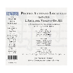 LOCATELLI: L'ARTE DEL VIOLINO OP. III