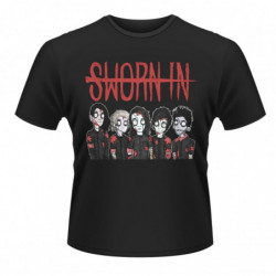 SWORN IN ZOMBIE BAND T-SHIRT UNISEX: LARGE
