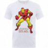 MARVEL COMICS KID'S TEE: IRON MAN POSE (7 - 8 YEARS (MEDIUM)) WHITE KIDS KID'S TEE