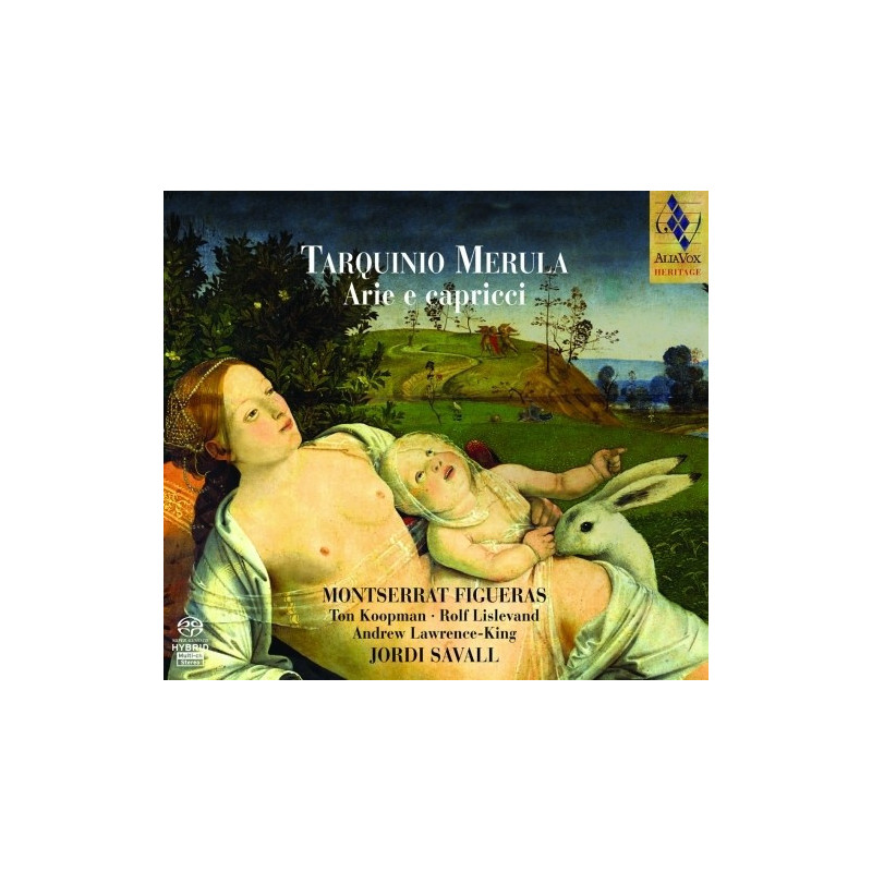 MERULA - ARIE E CAPRICCI - SU LA CETRA AMOROSA     J.SAVALL, M.FIGUERAS, T.KOOPMAN, R.LISL