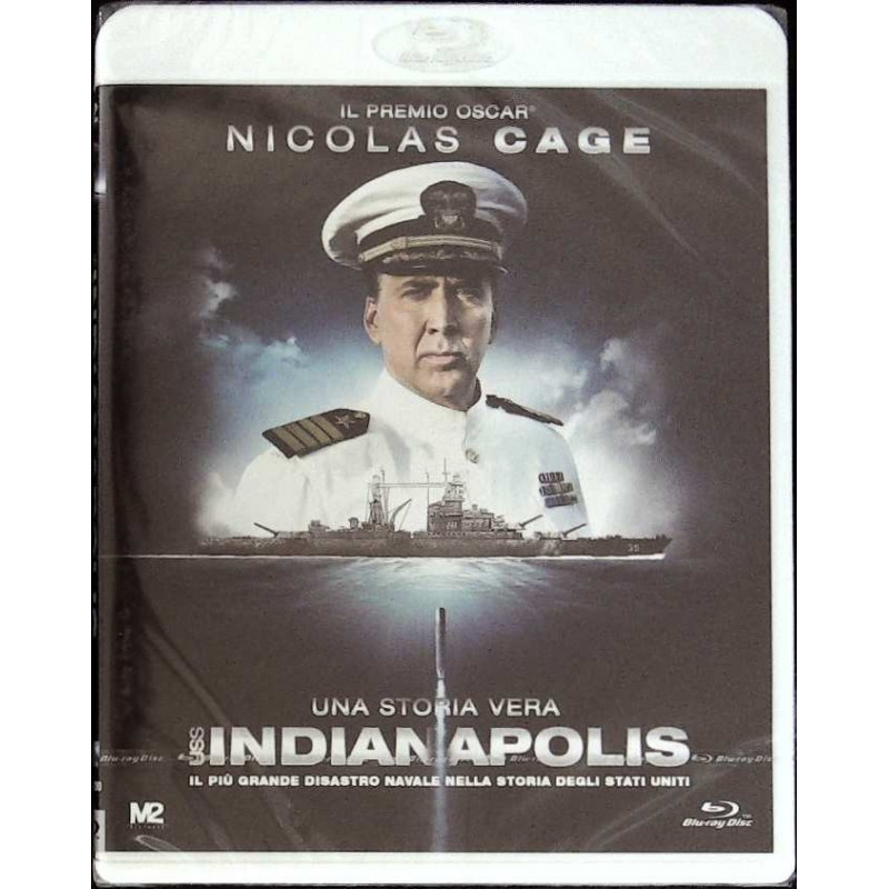 USS INDIANAPOLIS BLU RAY DISC