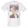 DAVID BOWIE UNISEX T-SHIRT: SMOKING (XX-LARGE)