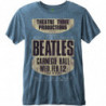 BEATLES (THE) - CARNEGIE HALL BLUE (T-SHIRT UNISEX TG. S)