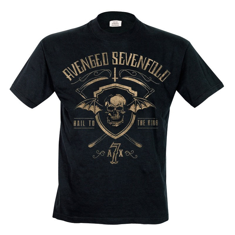 AVENGED SEVENFOLD - SHIELD AND SICKLE (T-SHIRT UOMO S)