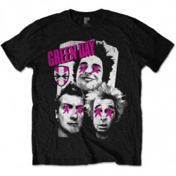 GREEN DAY - PATCHWORK BLACK (T-SHIRT UNISEX TG. M)