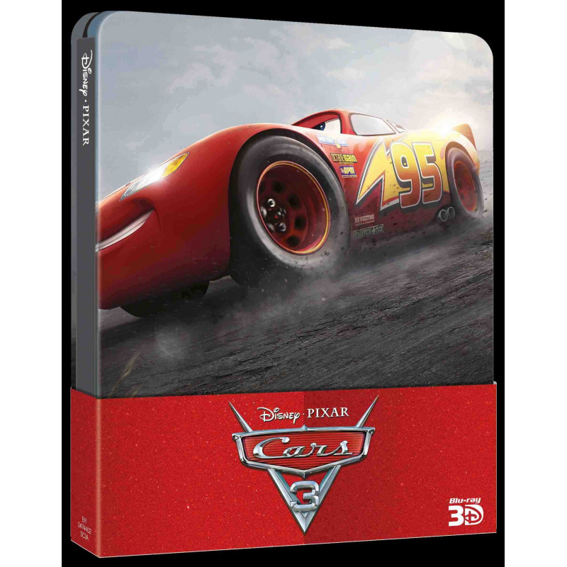 STEELBOOK  CARS 3 (BLU RAY 3D + BLU RAY 2D ) - VENDITA