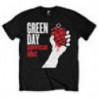 GREEN DAY T-SHIRT  L UNISEX BLACK  AMERICAN IDIOT