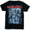 IRON MAIDEN - NINE EDDIES BLACK (T-SHIRT UNISEX TG. M)