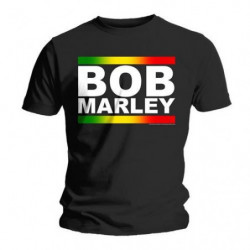 BOB MARLEY - RASTA BAND BLOCK (T-SHIRT UNISEX TG. M)