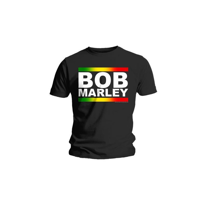 BOB MARLEY - RASTA BAND BLOCK (T-SHIRT UNISEX TG. M)