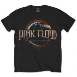 PINK FLOYD MEN'S TEE: DARK SIDE OF THE MOON (X-LARGE) BLACK MENS TEE