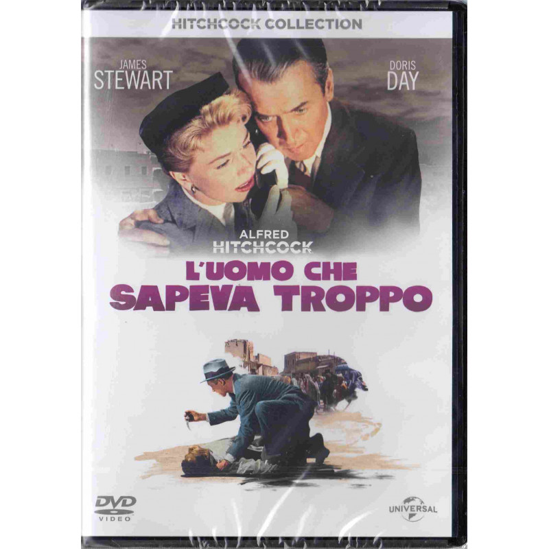 A.HITCHCOCK-UOMO CHE SAPEVA TROPPO - DVD ST