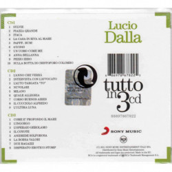 LUCIO DALLA  (TUTTO IN 3CD)