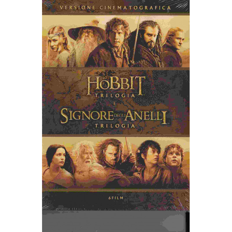 IL SIGNORE DEGLI ANELLI/HOBBIT 6 FILM THEATRICAL (DS)