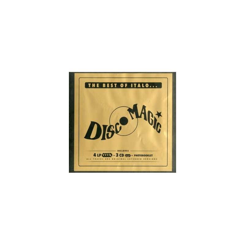 THE BEST OF ITALO...DISCOMAGIC (4LP+3CD