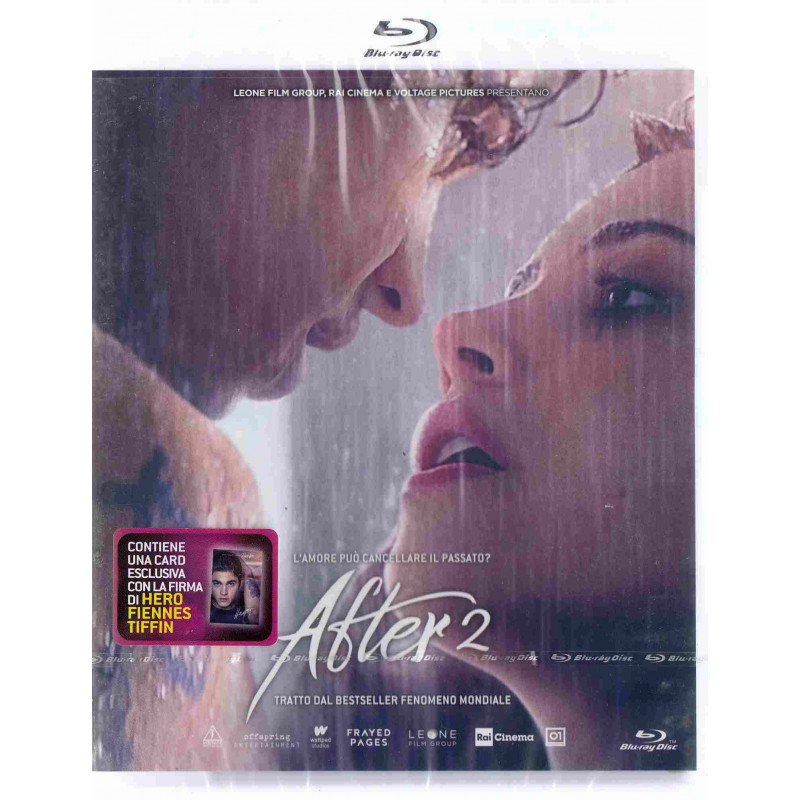 AFTER 2 + CARD AUTOGRAFATA BLU RAY DISC