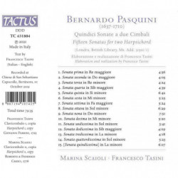 BERNARDO PASQUINI: QUINDICI SONATE A DUE