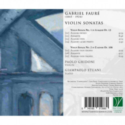 FAUR╔: VIOLIN SONATAS