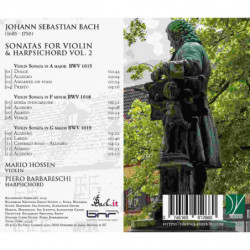 BACH: SONATAS FOR VIOLIN & HARPSICHORD,