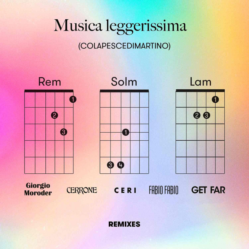 MUSICA LEGGERISSIMA REMIXES (VINILE 12 POLLICI)