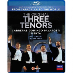 THE ORIGINAL THREE TENORS, CARRERAS, DOMINGO, PAVAROTTI