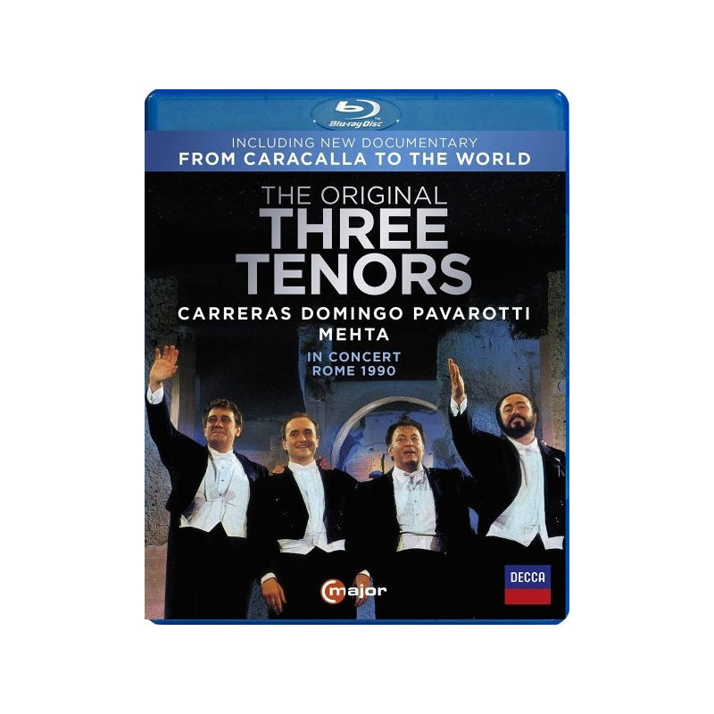 THE ORIGINAL THREE TENORS, CARRERAS, DOMINGO, PAVAROTTI