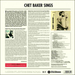 CHET BAKER SINGS [PICTURE DISC]