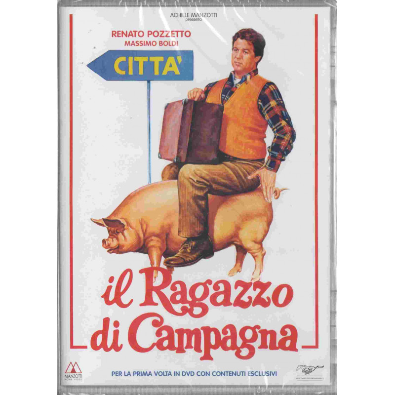 IL RAGAZZO DI CAMPAGNA - DVD REGIA FRANCO CASTELLANO - GIUSEPPE MOCCIA (PIPOLO) (1984) ITA