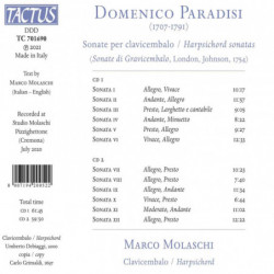 PARADISI: SONATE PER CLAVICEMBALO