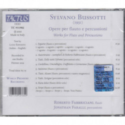 BUSSOTTI: WORKS FOR FLUTE AND PERCUSSION
