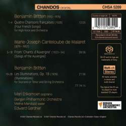 BRITTEN: LES ILLUMINATIONS & CANTELOUBE: