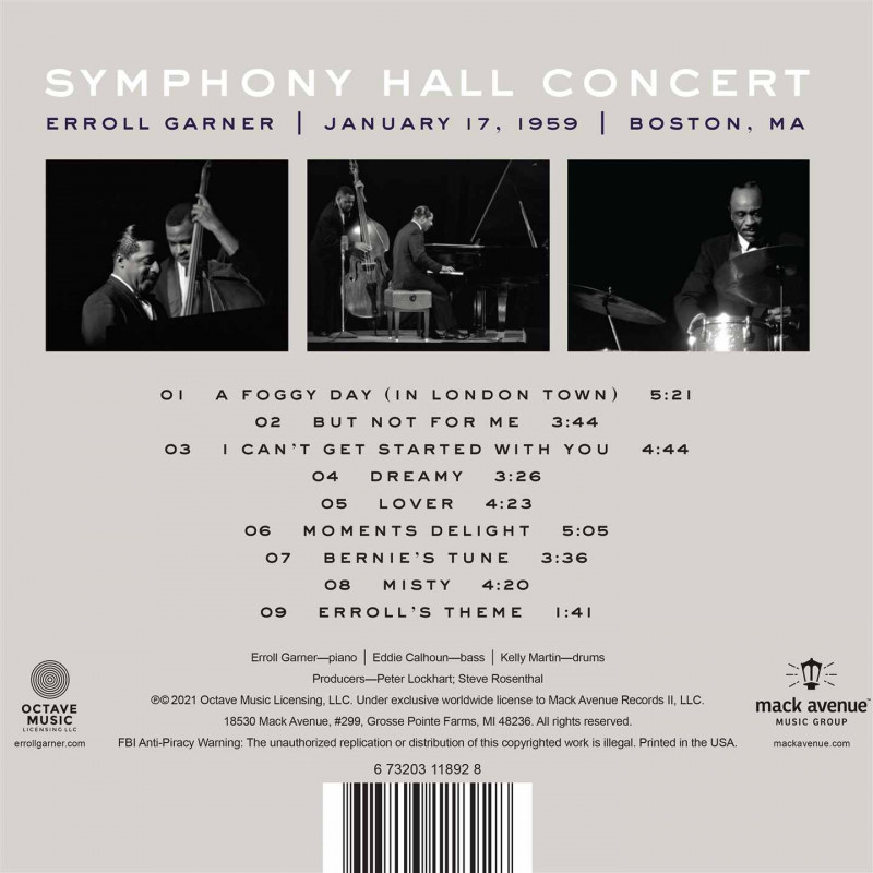 SYMPHONY HALL CONCERT