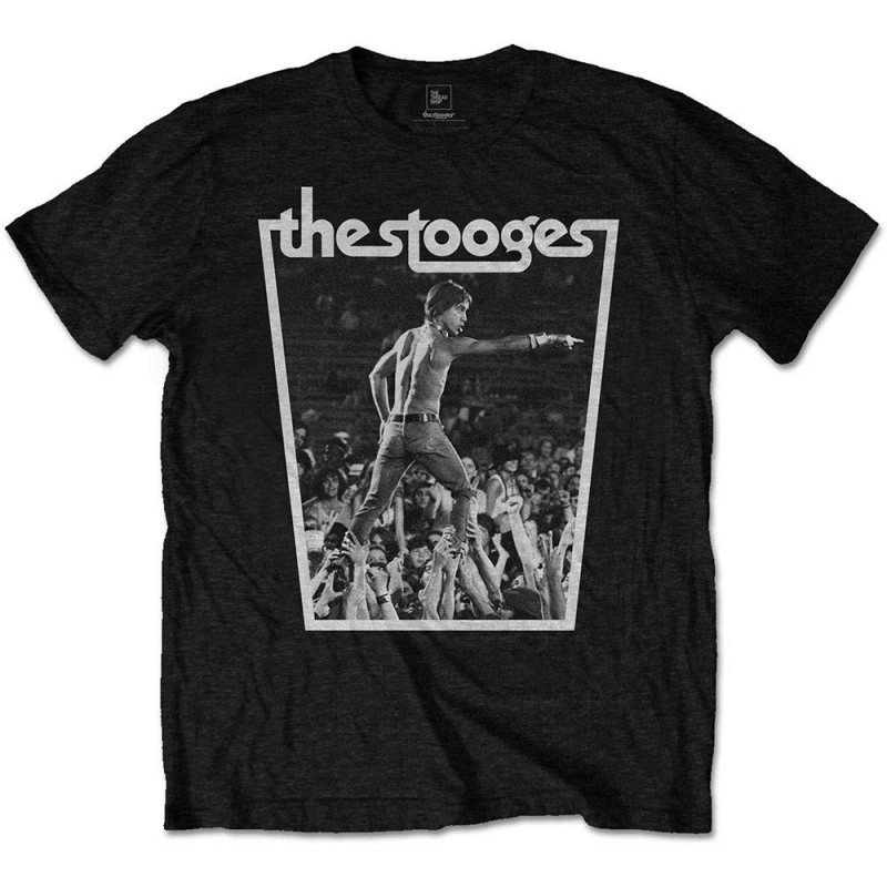 IGGY & THE STOOGES UNISEX TEE: CROWDWALK (XX-LARGE)