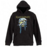 IRON MAIDEN UNISEX PULLOVER HOODIE: POWERSLAVE (X-LARGE)