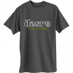 THE DOORS UNISEX TEE: LA CALIFORNIA (XX-LARGE)