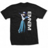 EMINEM UNISEX TEE: MIC. POSE (X-LARGE)