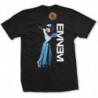 EMINEM LADIES TEE: MIC. POSE (LARGE)