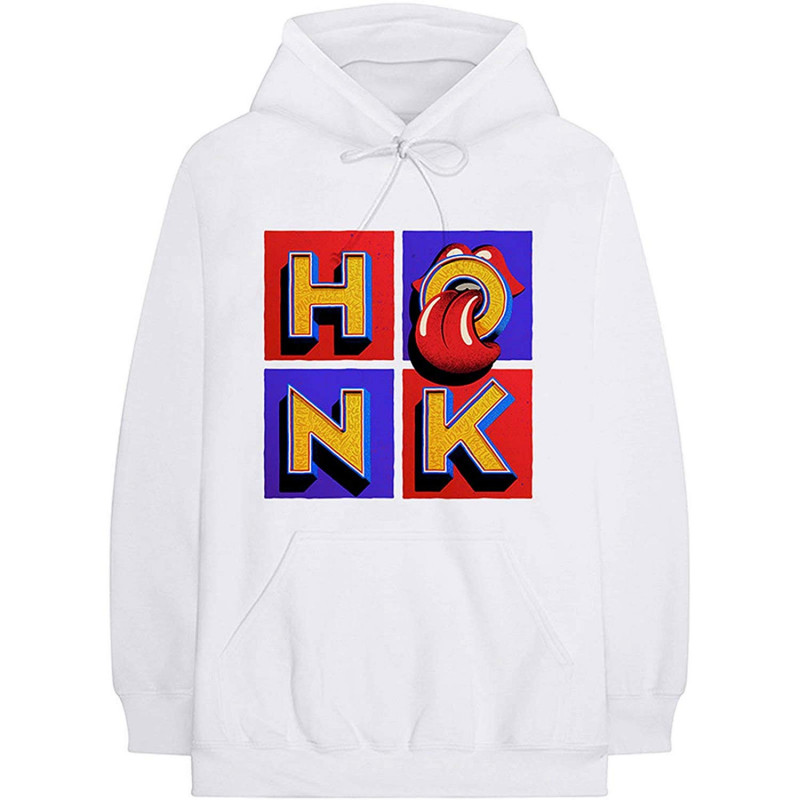 THE ROLLING STONES UNISEX PULLOVER HOODIE: HONK ALBUM (MEDIUM)