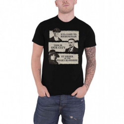 PEAKY BLINDERS UNISEX TEE: THIS IS OUR CITY (X-LARGE)